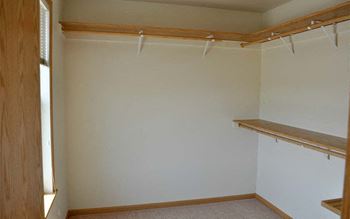 Walk-in closets*